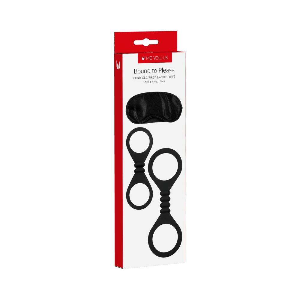 Me You Us Bound To Please Blindfold Cuff